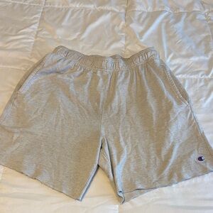 Champion Light Gray Casual Lounge Shorts size large